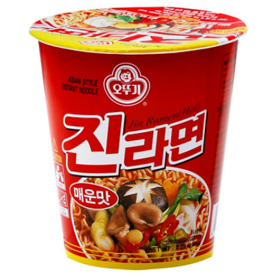 Ottogi Jin Ramen Hot Cup - 2.29 Oz
