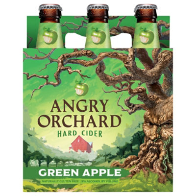 Angry Orchard Hard Cider Green Apple Bottles - 6-12 Fl. Oz. - Image 4