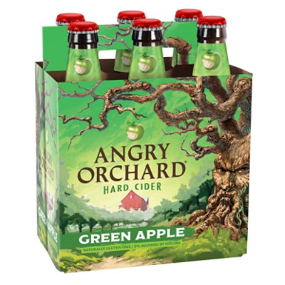 Angry Orchard Hard Cider Green Apple Bottles - 6-12 Fl. Oz. - Image 2