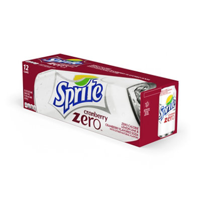 Sprite Zero Soda Pop Cranberry Pack In Cans - 12-12 Fl. Oz. - Image 2