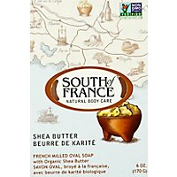 South Of France Shea Butter Moisturizing Bar Soap - 6 Oz - Image 2