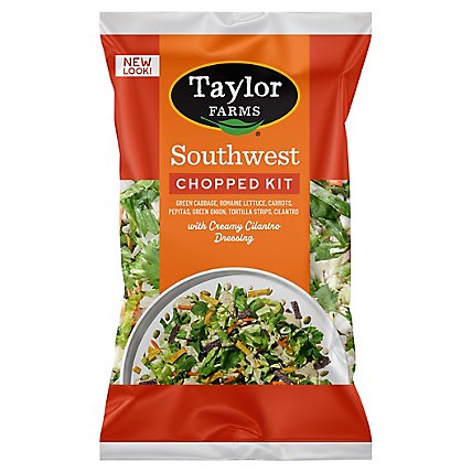 Taylor Farms Southwest Chopped Salad Kit Bag - 12.6 OZ - Image 1