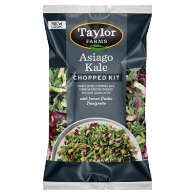 Taylor Farms Asiago Kale Chopped Salad Kit Bag - 9.25 Oz