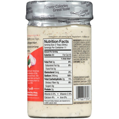 Litehouse Opa Dressing Greek Yogurt Ranch - 11 Fl. Oz. - Image 5