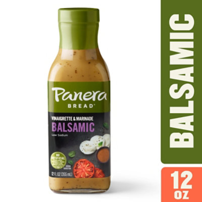 Panera Bread Dressing Vinaigrette Balsamic Low Sodium - 12 Fl. Oz. - Image 1