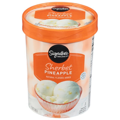 Signature SELECT Pineapple Sherbet - 1.5 Quart - Image 3