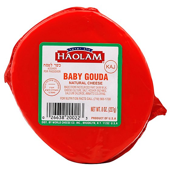 Haolam Baby Gouda Cheese - 7 Oz
