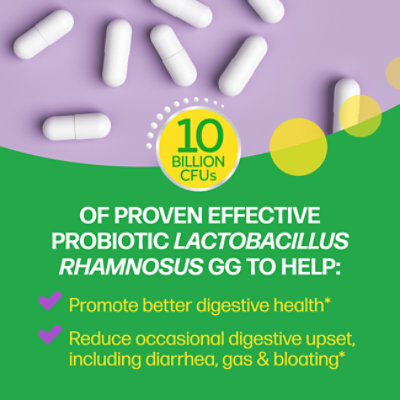 Culturelle Supports Digestive & Gut Health for Women & Men Daily Probiotic Capsule - 30 Count - Image 5