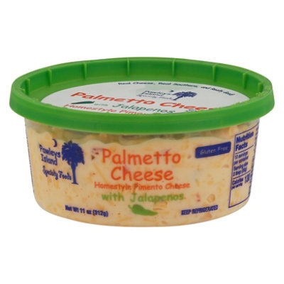 Pawleys Island Specialty Foods Cheese Spread Palmetto With Jalapenos - 12 Oz