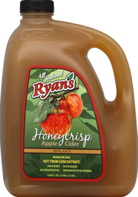 Ryans Cider Apple Honeycrisp - 128 Fl. Oz. - Image 2