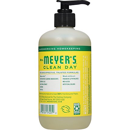 Mrs. Meyers Clean Day Liquid Hand Soap Honeysuckle Scent 12.5 ounce bottle - Image 5