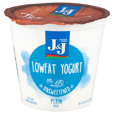 J&J Yogurt Lowfat Plain - 8 Oz - Image 2