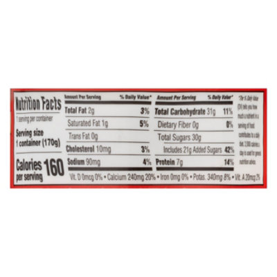 J&J Yogurt Lowfat Strawberry - 8 Oz - Image 3