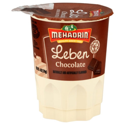 Mehadrin Leben Yogurt Chocolate - 6 Oz - Image 2