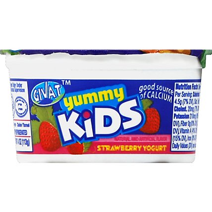 Mehadrin Kids Yogurt Strawberry - 4 Oz - Image 2