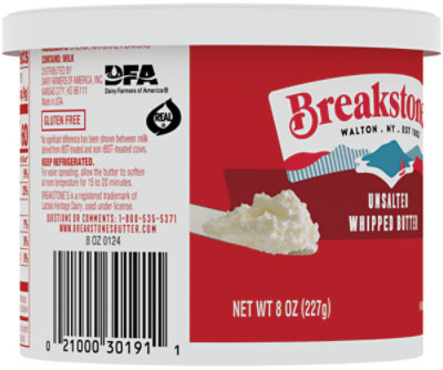 Breakstones Whipped Butter Sweet Passover - 8 Oz - Image 2