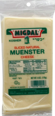 Migdal Cheese Muenster Sliced - 6 Oz - Image 2