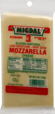 Migdal Cheese Mozzarella Sliced - 6 Oz - Image 2