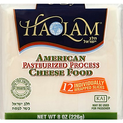 Haolam Cheese Food Pasteurized Process American - 8 Oz - Image 2