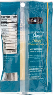 Haolam Domestic Wisconsin Sliced Swiss Cheese - 6 Oz - Image 5