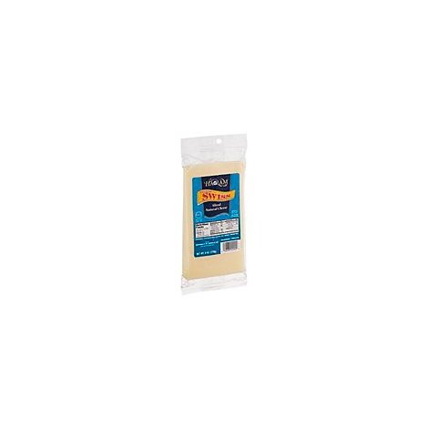 Haolam Domestic Wisconsin Sliced Swiss Cheese - 6 Oz