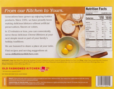 Golden Blintzes Sweet Cheese 12 Count - 26 Oz - Image 5