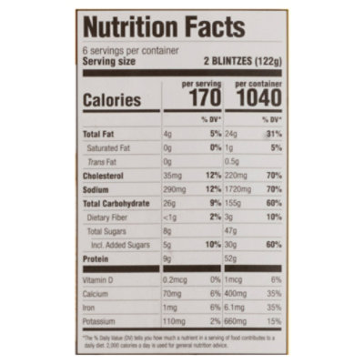 Golden Blintzes Sweet Cheese 12 Count - 26 Oz - Image 3