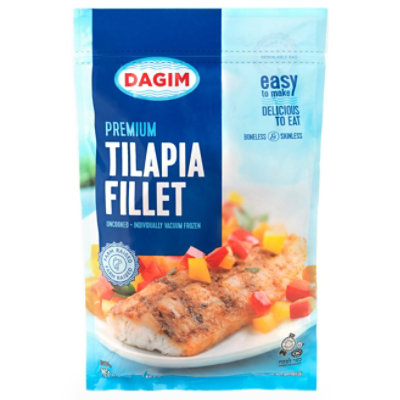 Dagim Fish Fillets Tilapia Individually Quick Frozen - 16 Oz - Image 2