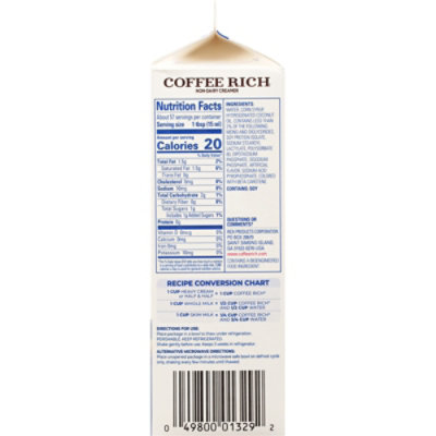 Richs Coffee Rich Creamer Non-Dairy Original - 32 Oz - Image 2