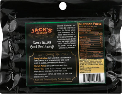 Jacks Italian Sweet Sausage - 12 Oz - Image 5