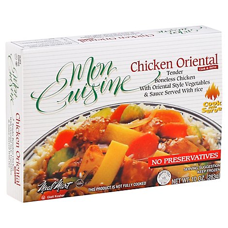 Mon Cuisine Oriental Chicken - 10 Oz
