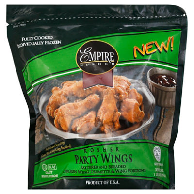 Individually Frozen Party Wings