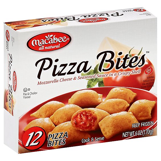 Macabites Mini Pizza Bites - 6 Oz