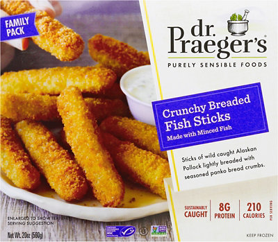 Dr Praeger Fish Sticks Family Pack - 24 Oz - Image 1