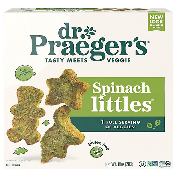 Dr Praeger Littles Spinach - 12 Oz