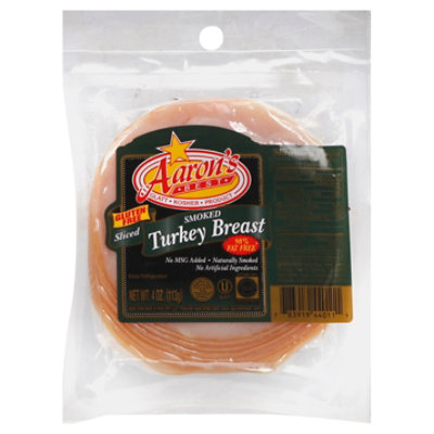 Aarons Best Rubashkin Turkey Breast Smoked - 4 Oz