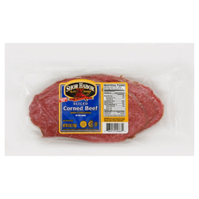 Agristar Brisket Corned Beef Sliced Kosher - 6 Oz - Image 1