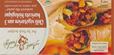 Aunt Trudy Pockets 3 Bean Veggie Chili - 5 Oz - Image 2