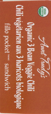 Aunt Trudy Pockets 3 Bean Veggie Chili - 5 Oz - Image 3