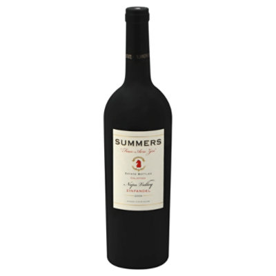 Summers Zinfandel Napa Valley Wine - 750 Ml - Image 1