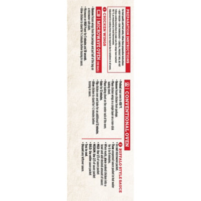 TGI Fridays Frozen Appetizers Buffalo Style Chicken Wings - 25.5 Oz - Image 8