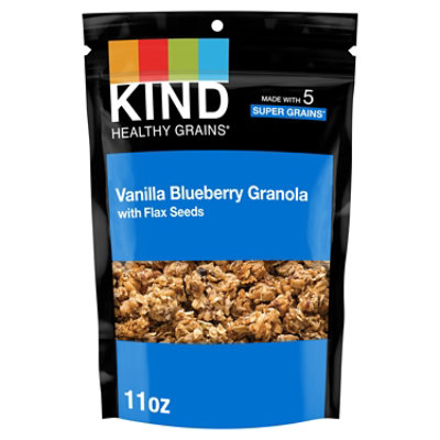 KIND Healthy Grains Vanilla Blueberry Granola with Flax Seeds Granola - 11 Oz - Image 1