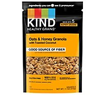 KIND Healthy Grains Clusters Granola Oats & Honey with Toasted Coconut - 11 Oz