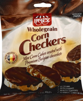 Paskesz Chocolate Covered Corn Checkers - 1.4 Oz - Image 2