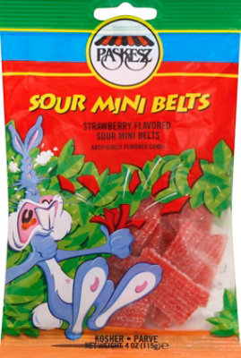 Paskesz Mini Strawberry Belts - 4 Oz - Image 2