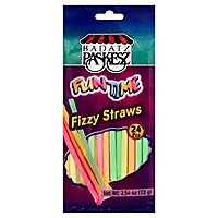 Paskesz Candy Fizzy Straws - 2.54 Oz - Image 1