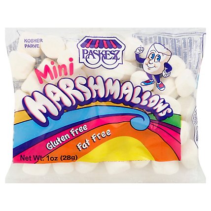 Paskesz Marshmallows Mini - 1 Oz - Image 1