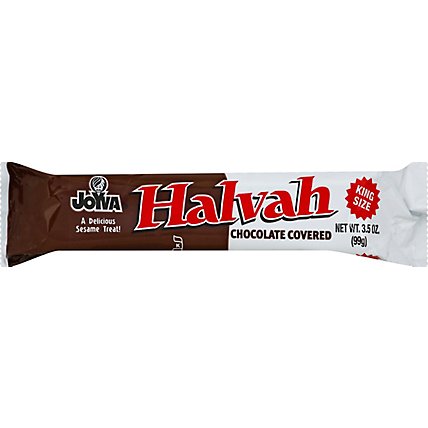 Joyva Halavah Chocolate Covered - 3.25 Oz - Image 2