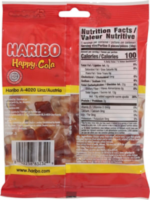 Paskesz Candy Haribo Gummi Cola Bottl - 5.29 Oz - Image 5