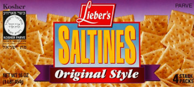 Liebers Saltines - 16 Oz - Image 2